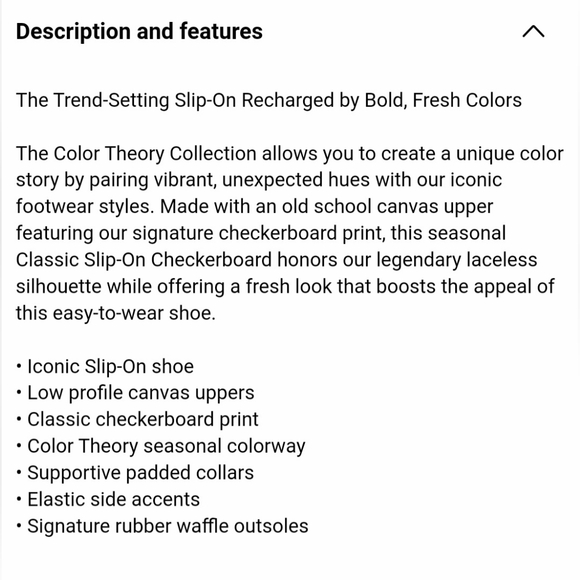 Vans Color Theory Classic Slip-On *NWT* - Picture 5 of 6